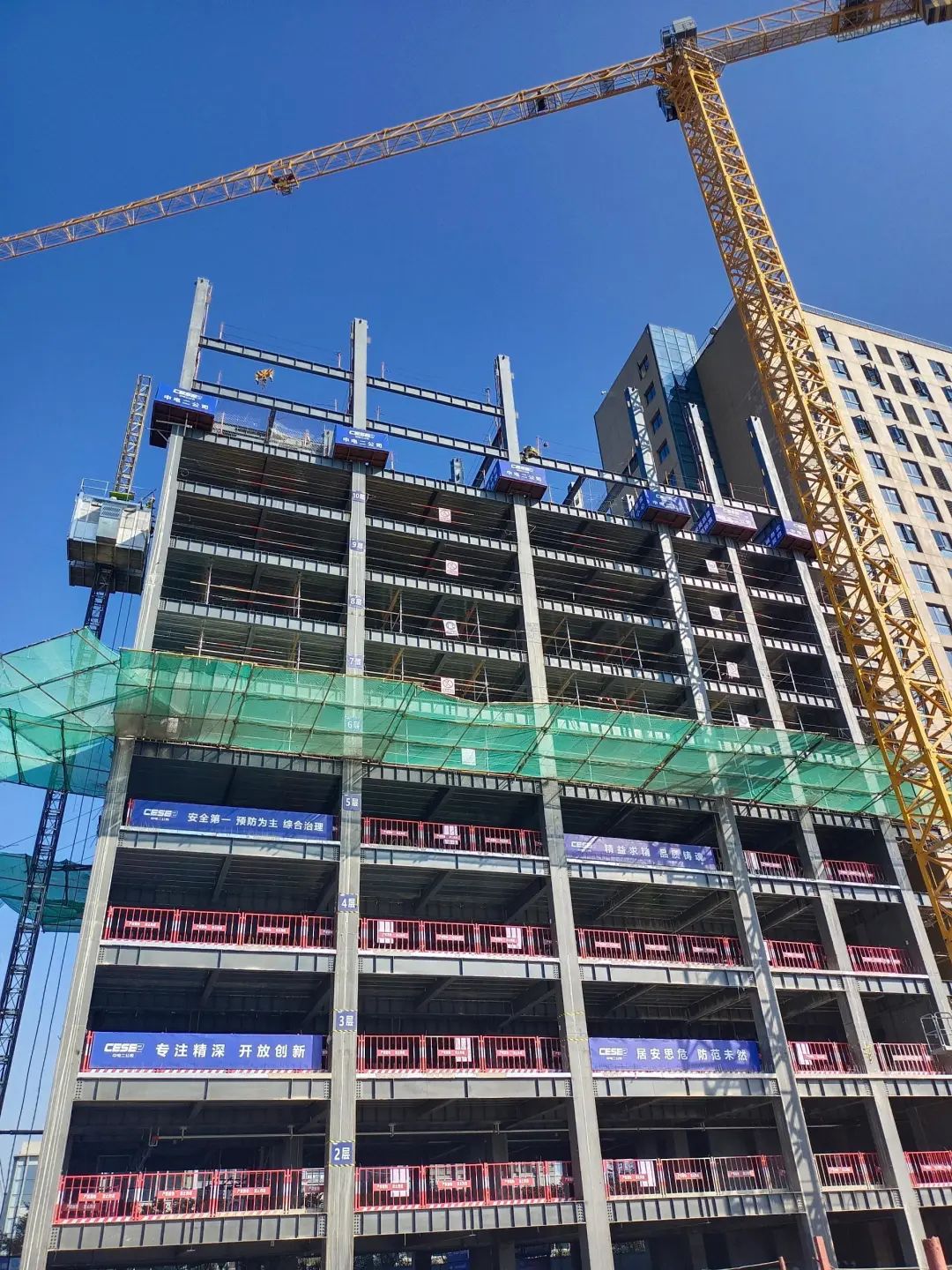Wuxi's first prefabricated steel apartment project tops out — original report image 5
