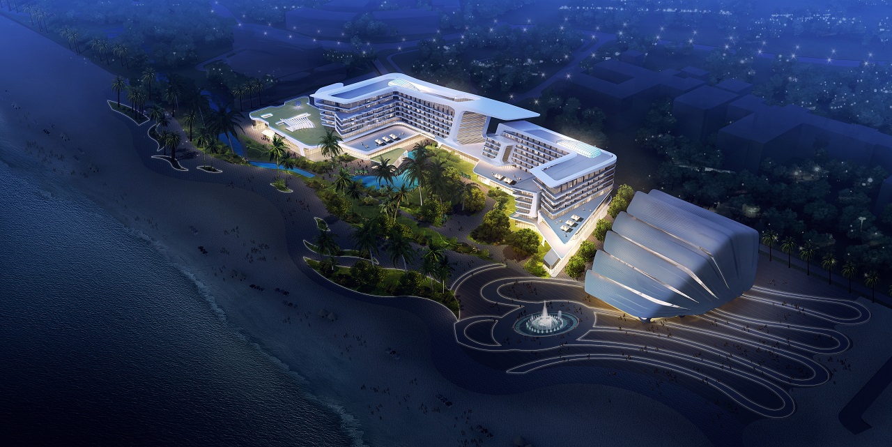 Long-cantilever hotel roof trusses successfully lifted at Shenzhen Jinshawan — original report image 15