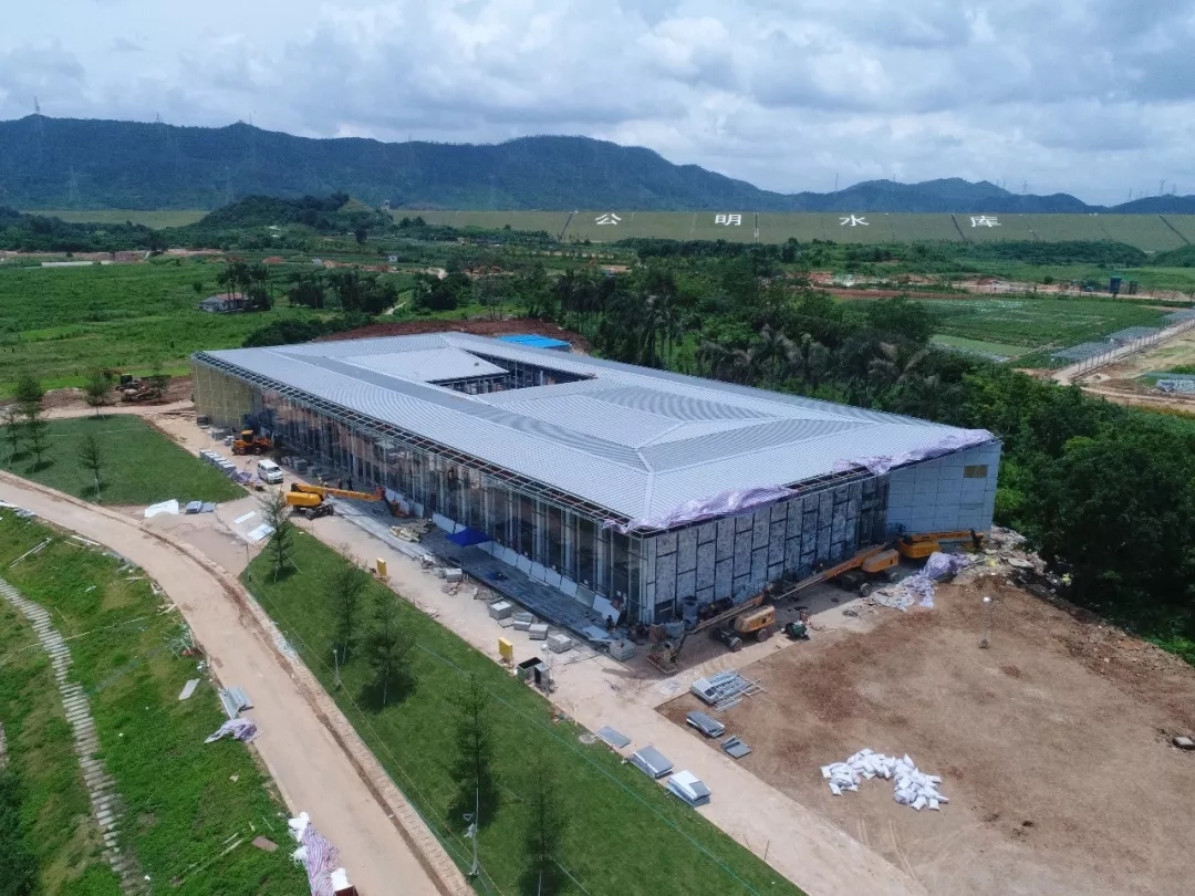 Guangming Science City Exhibition Center: A record of 35 days of construction — original report image 3