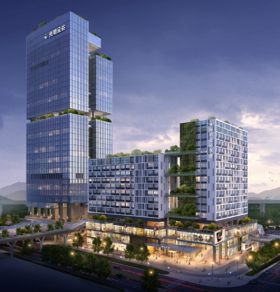 Guangming Tian'an Cloud Park wins the 13th Guangdong Steel Structure Gold Award — original report image 3