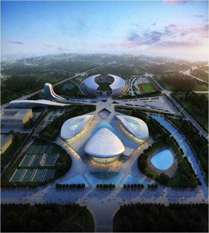 Fuzhou Strait Olympic Sports Center Natatorium