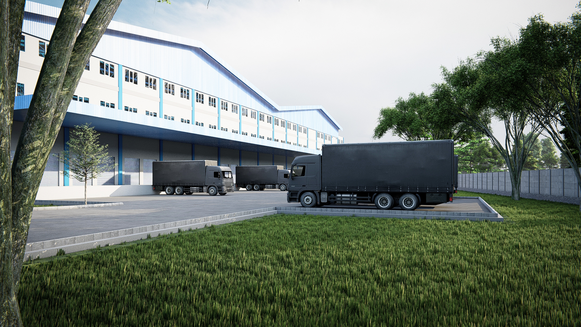 Belt and Road: Steel construction advances the B6 warehouse project in Baodao, Indonesia — original report image 1