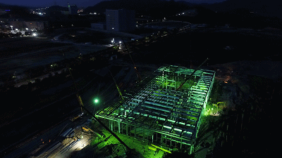 Guangming Science City Exhibition Center: A record of 35 days of construction — original report image 5