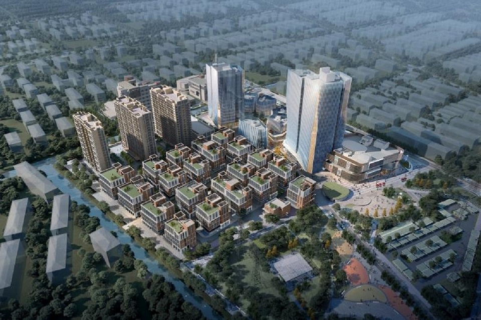 Steel structure tops out at Shanghai Reeb Brewery redevelopment — original report image 4