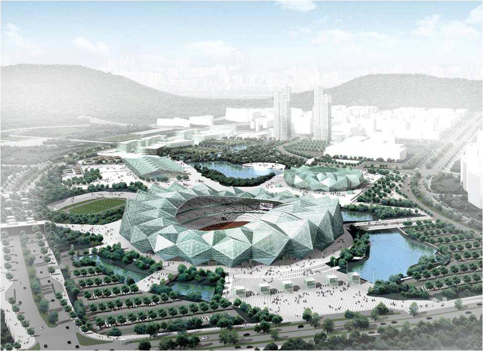 Shenzhen Universiade Center Main Stadium and Natatorium