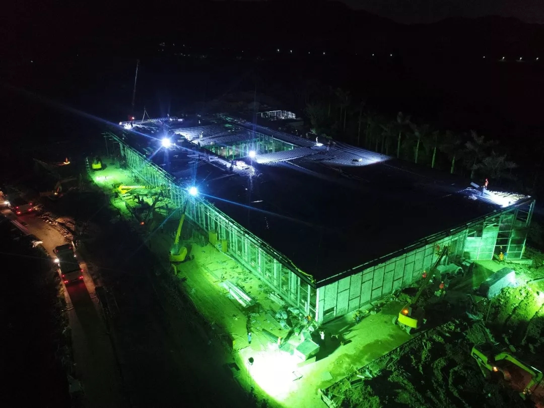 Guangming Science City Exhibition Center: A record of 35 days of construction — original report image 6