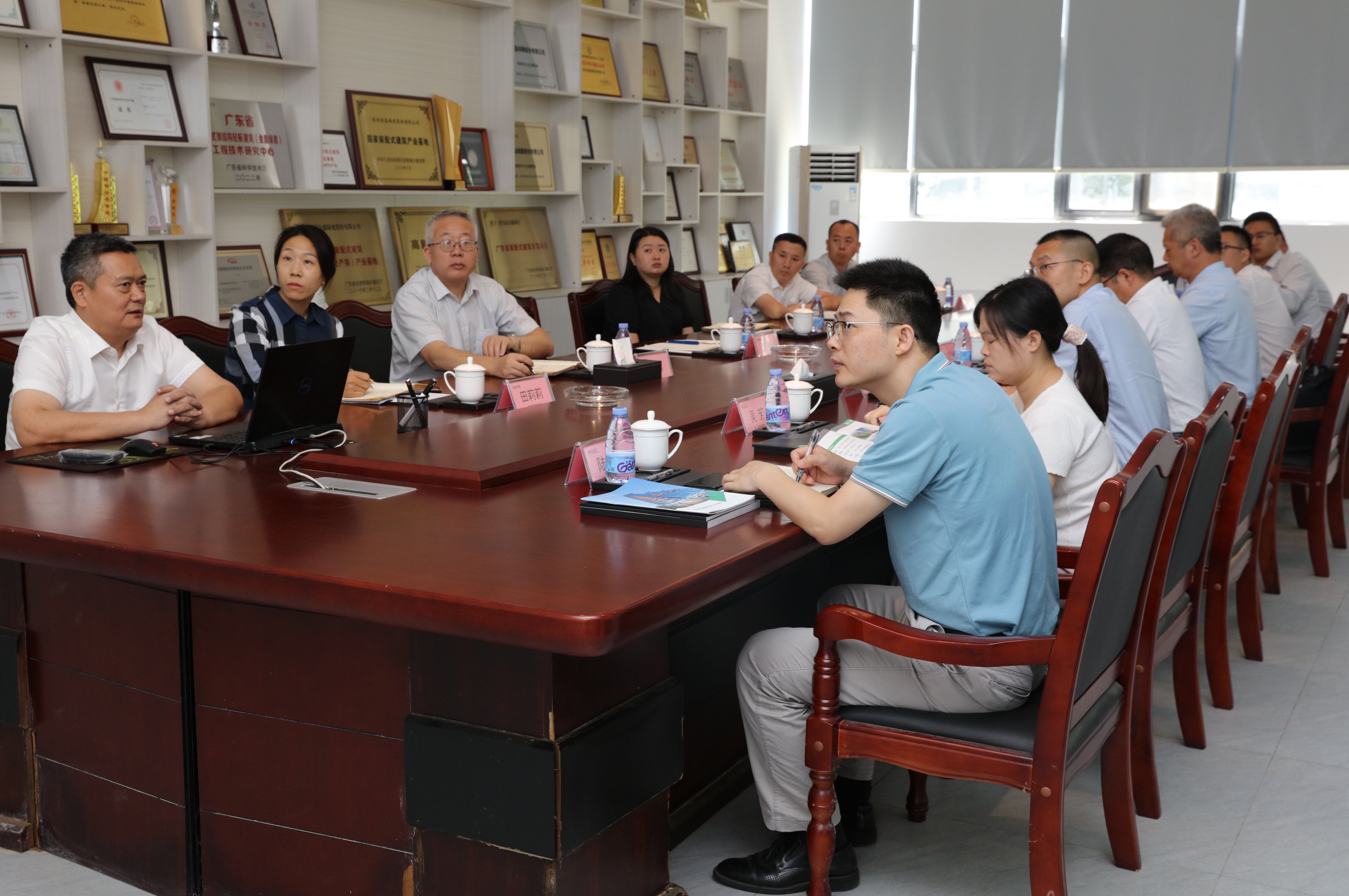 Shenzhen SEZ Construction Science and Industry Group delegation visits GSIN — original report image 2
