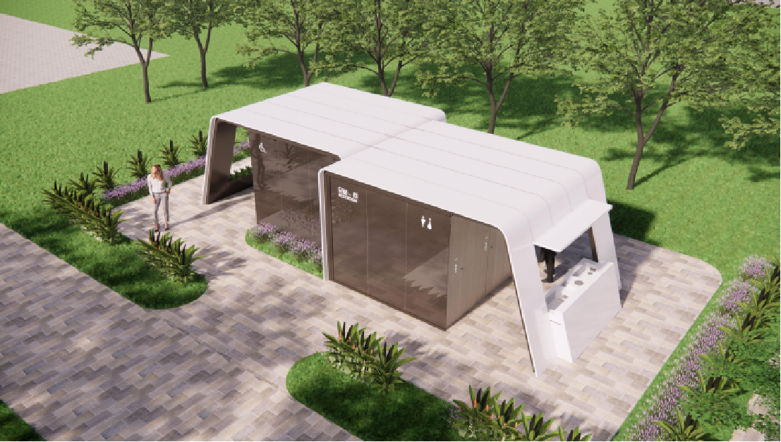 Urban Operation Product | GSIN Smart Prefabricated Station (Public Toilet) — T-BOX Z5