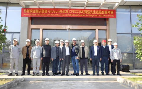 国际交流与合作|戴乐集团Gideon和CPECC(M)贾强先生莅临我司考察交流